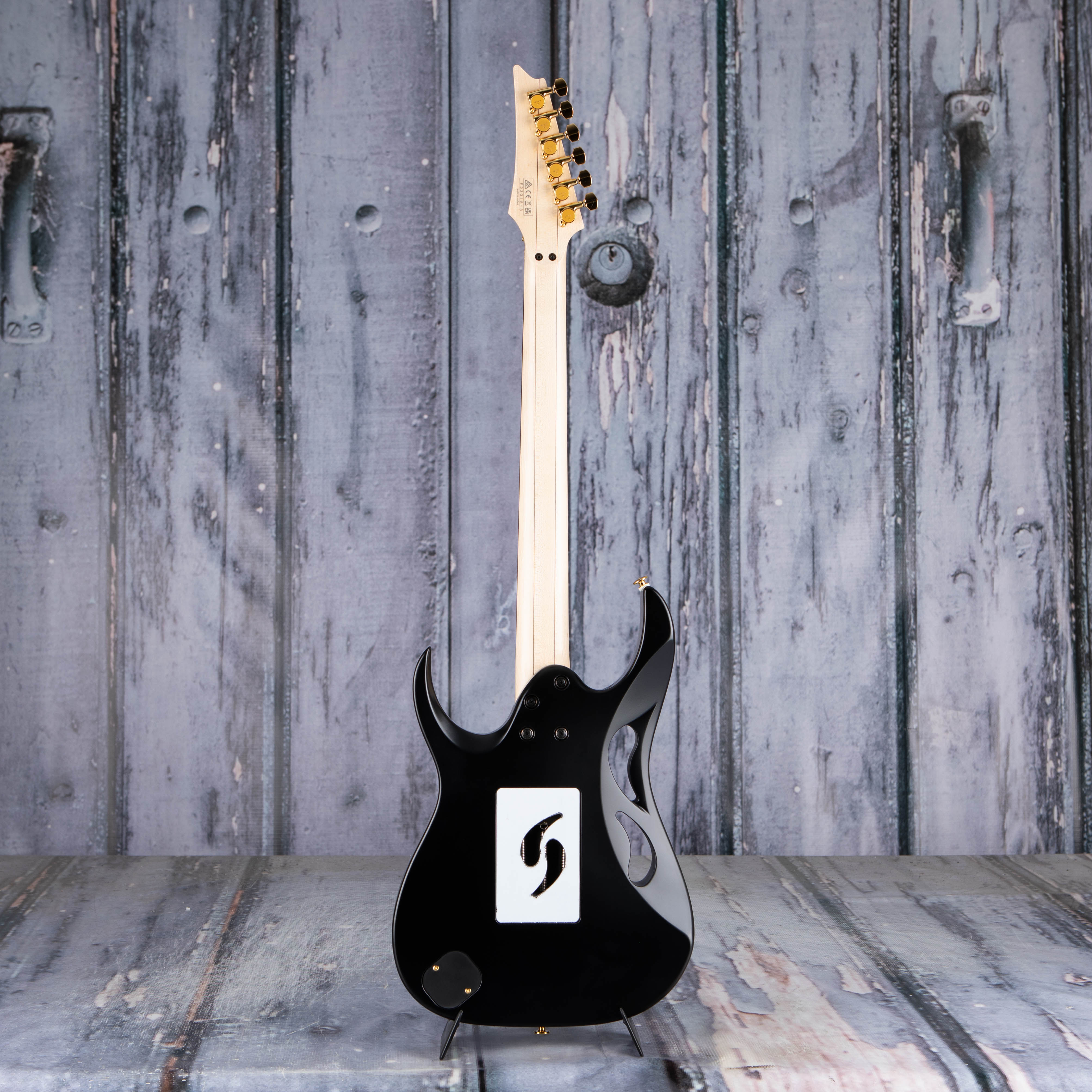 Ibanez Steve Vai Signature PIA3761 Electric Guitar, Onyx Black, back