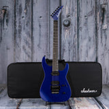 Jackson American Series Virtuoso Electric Guitar, Mystic Blue, case