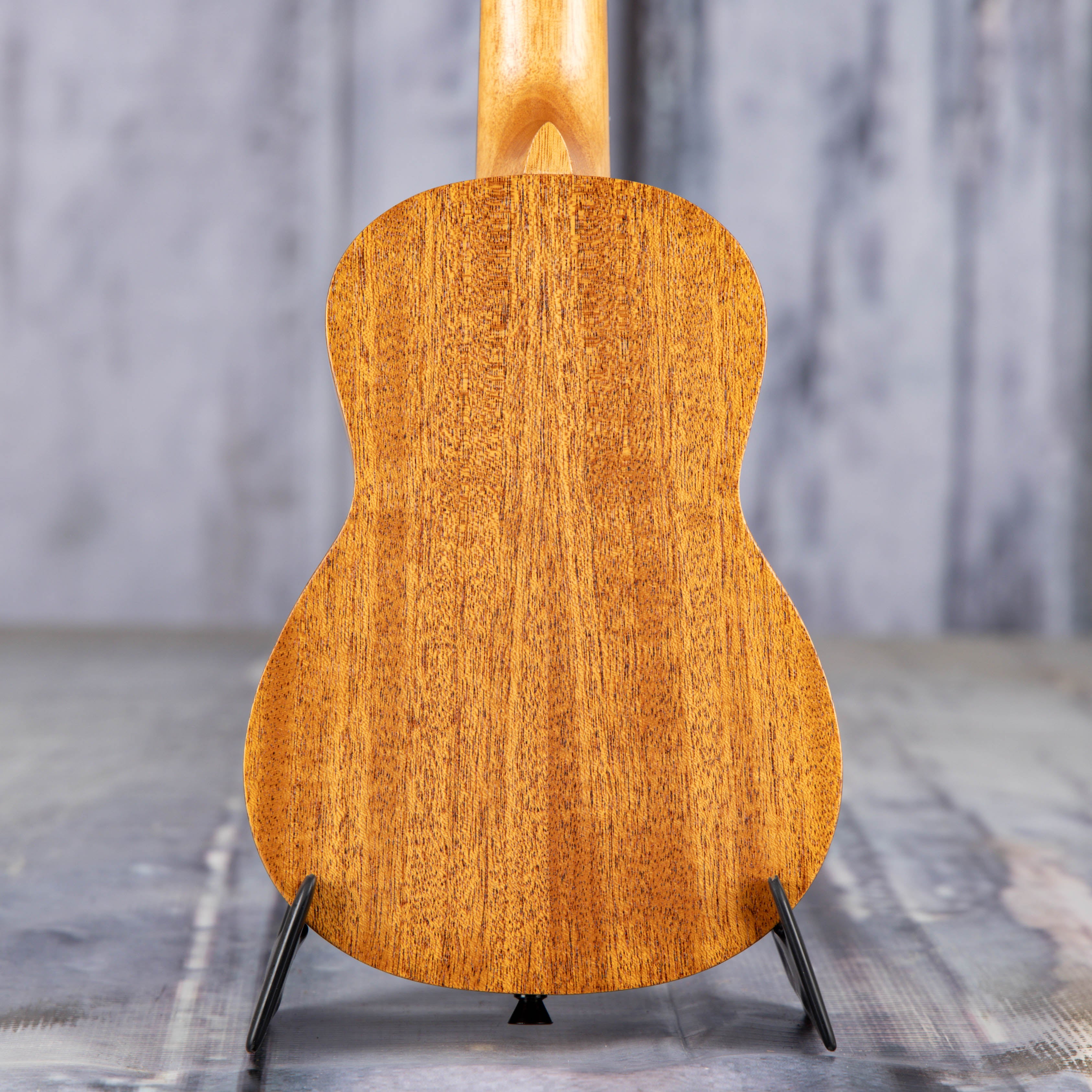 Kala KA-15S Soprano Ukuele, Natural, back closeup