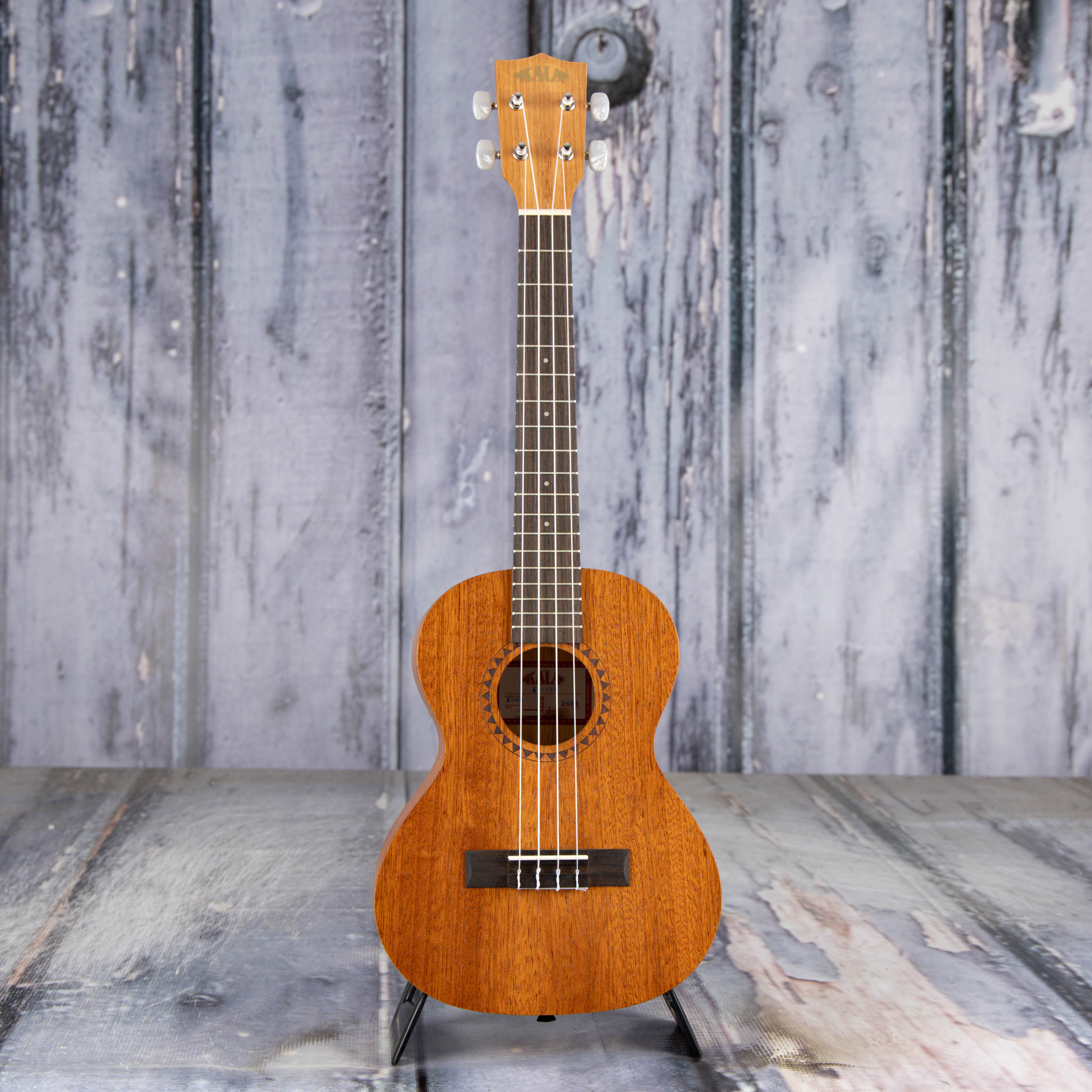 Kala KA-15T Tenor Ukulele, Satin Mahogany, front