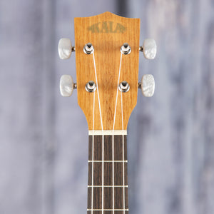 Kala KA-15T Tenor Ukulele, Satin Mahogany, front headstock