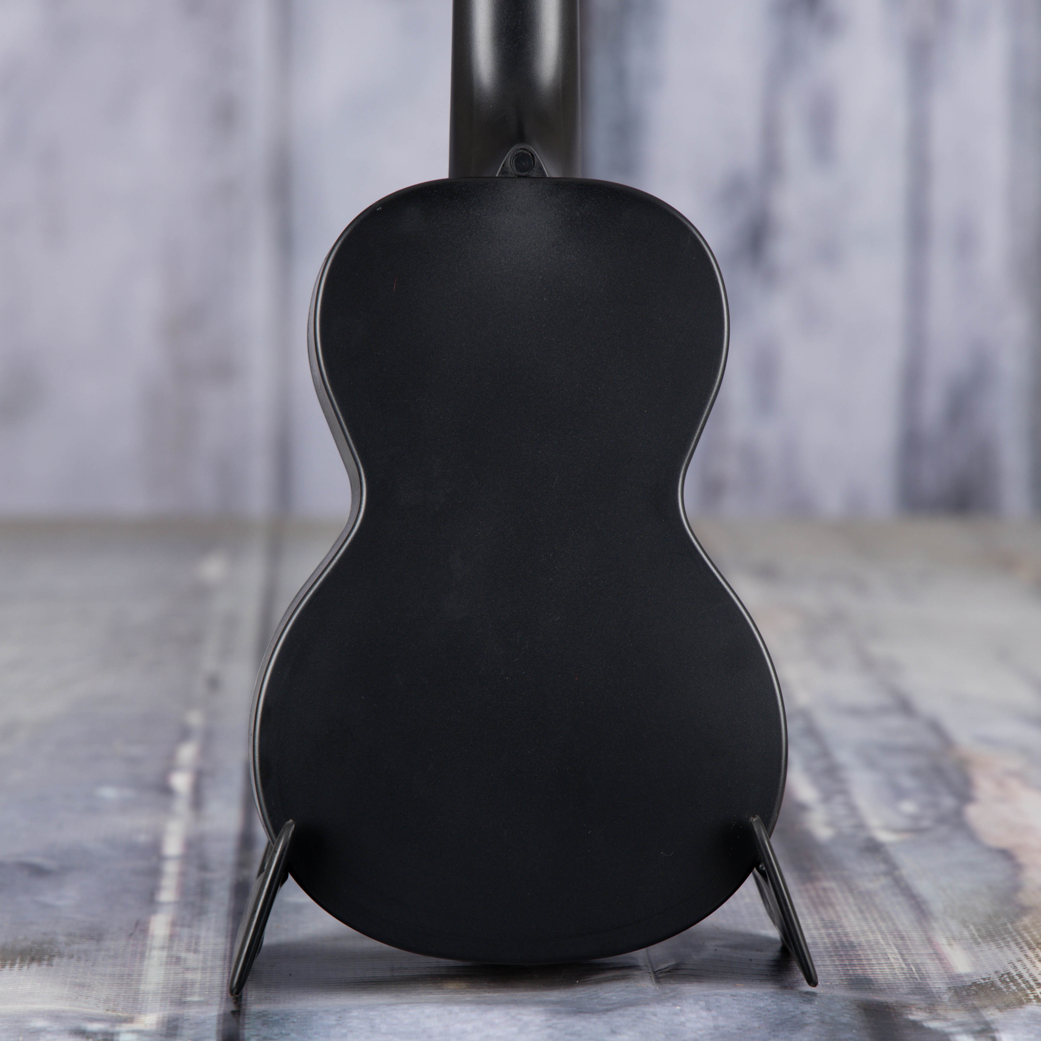 Kala LTP-SCC Learn To Play Color Chord Ukulele, Black, back closeup