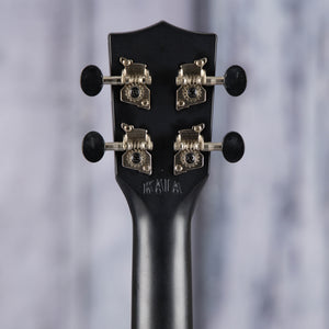 Kala LTP-SCC Learn To Play Color Chord Ukulele, Black, back headstock
