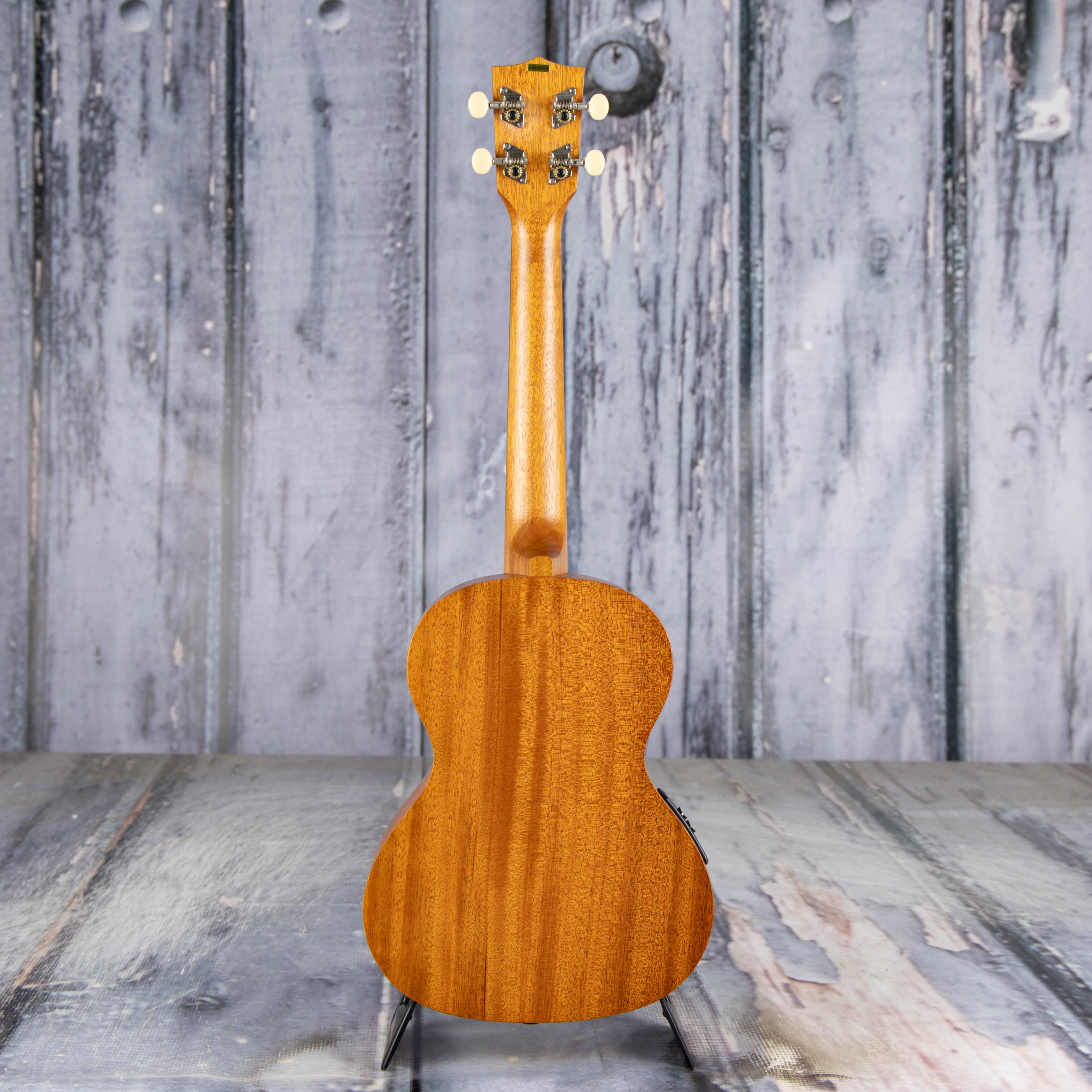 Kala MK-TE Makala Tenor Acoustic/Electric Ukulele, Natural, back