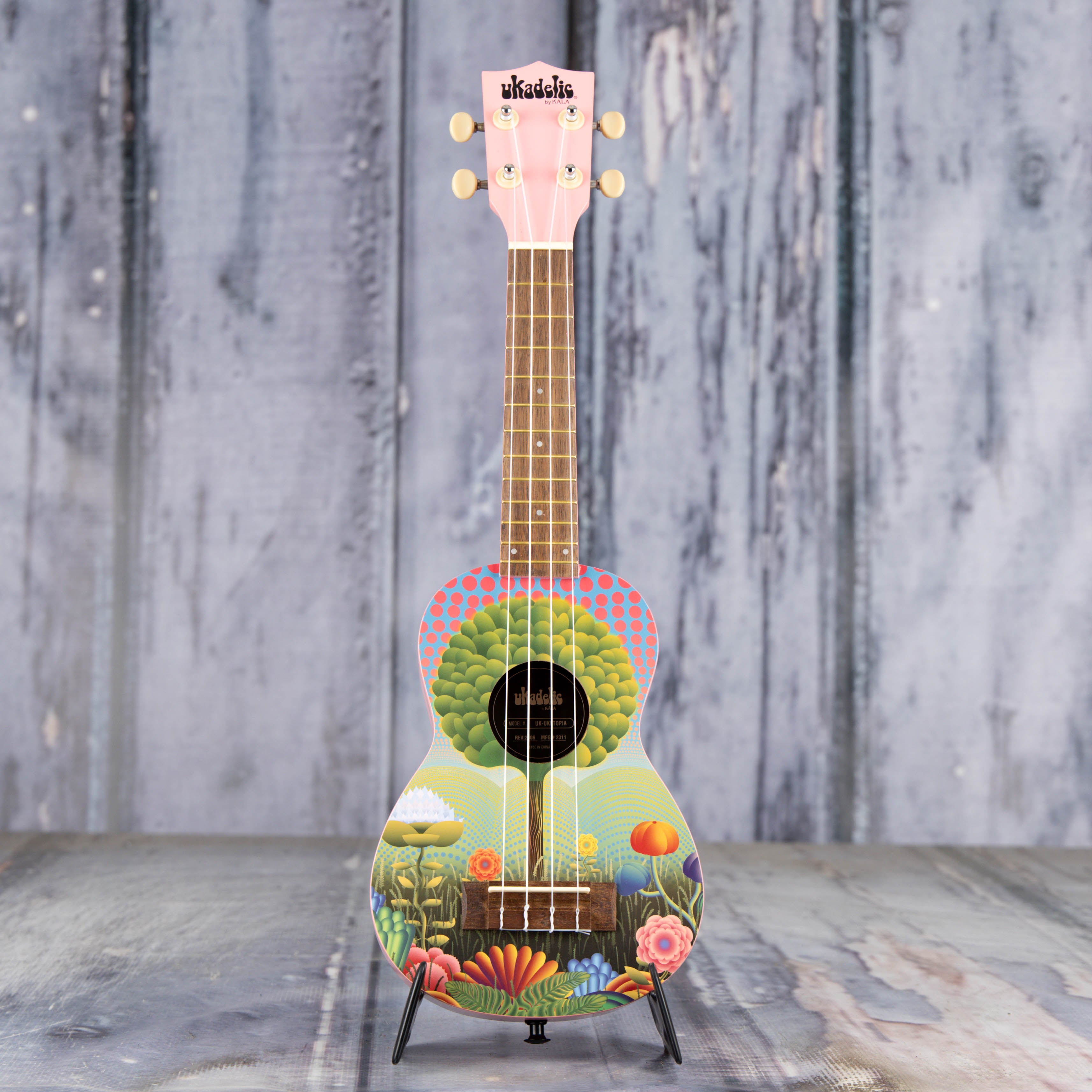 Kala UK-UKETOPIA Soprano Ukulele, Uketopia, front