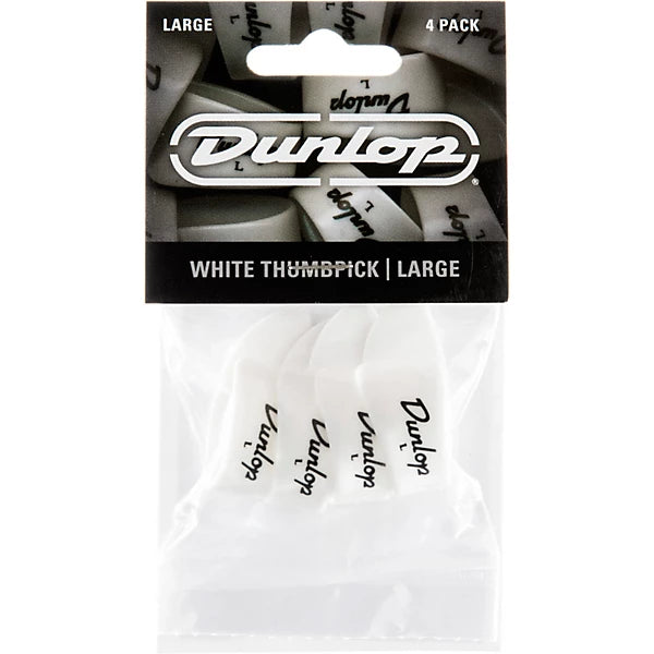 Used Dunlop 9003P LG Thumb Pick, 4-Pack