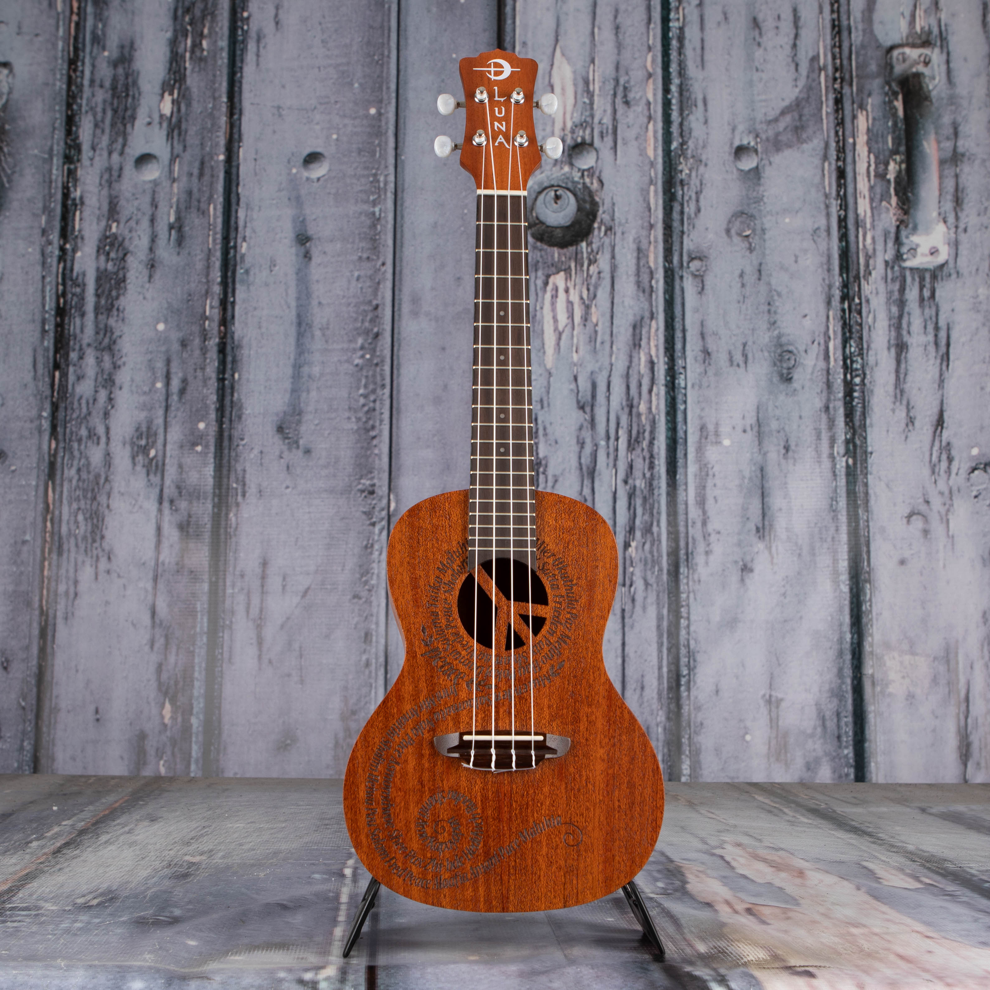 Luna Maluhia Peace Concert Uke Natural