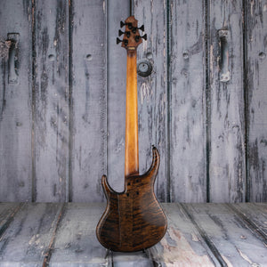 MTD 534-24/17 5-String Electric Bass Guitar, Dark Amber Stain, back