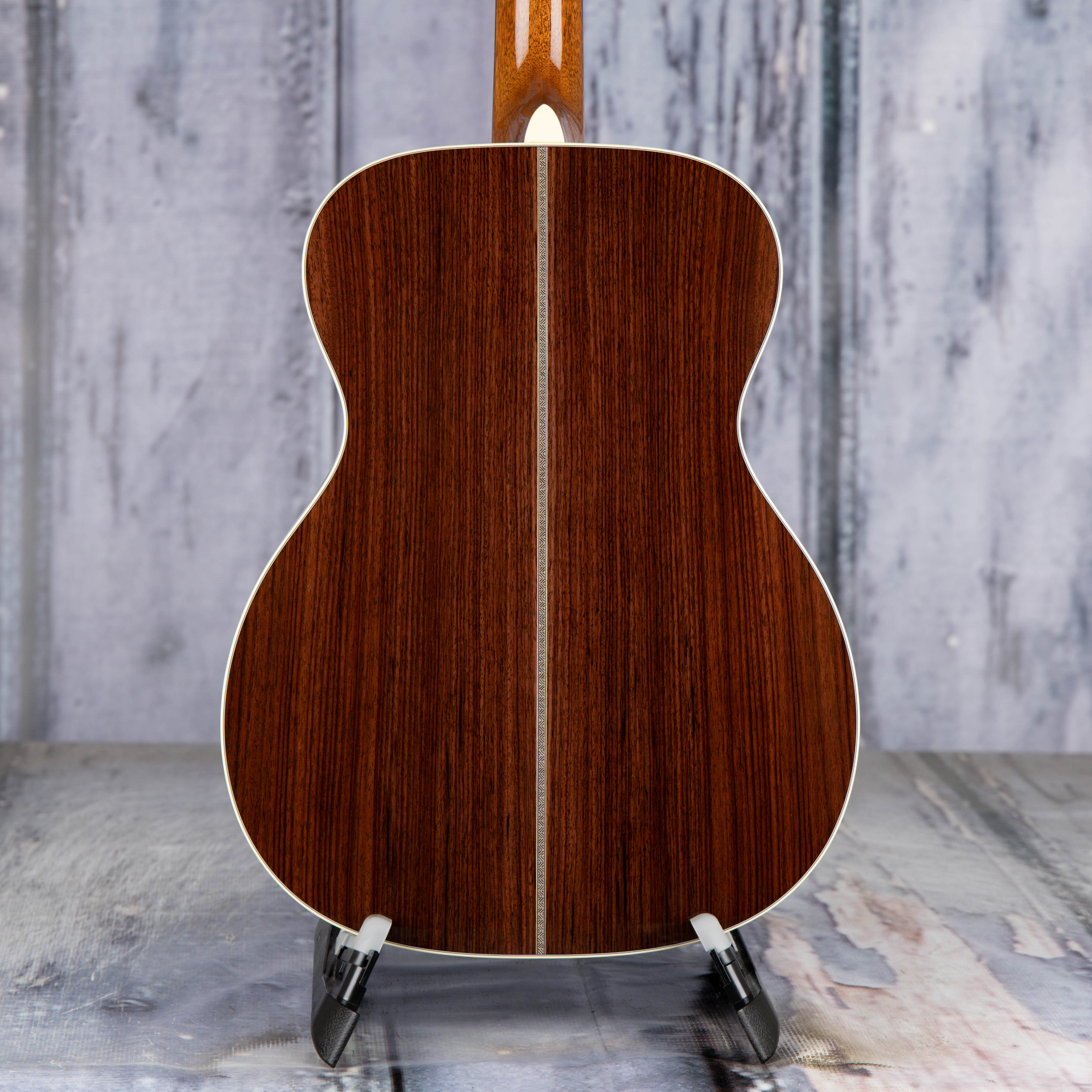 Martin 000-28EC Eric Clapton Acoustic Guitar, Vintage Sunburst, back closeup