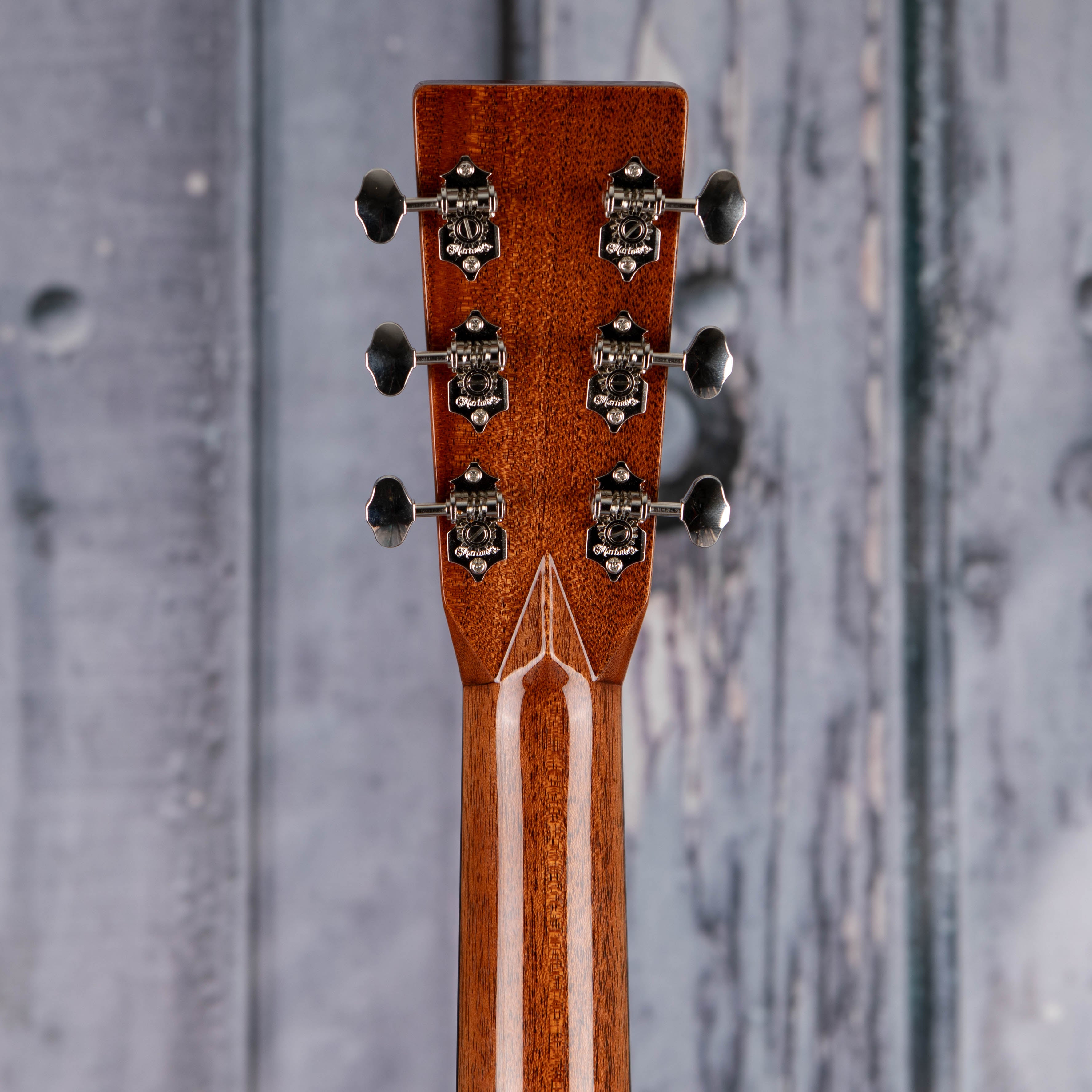 Martin 000-28EC Eric Clapton Acoustic Guitar, Vintage Sunburst, back headstock