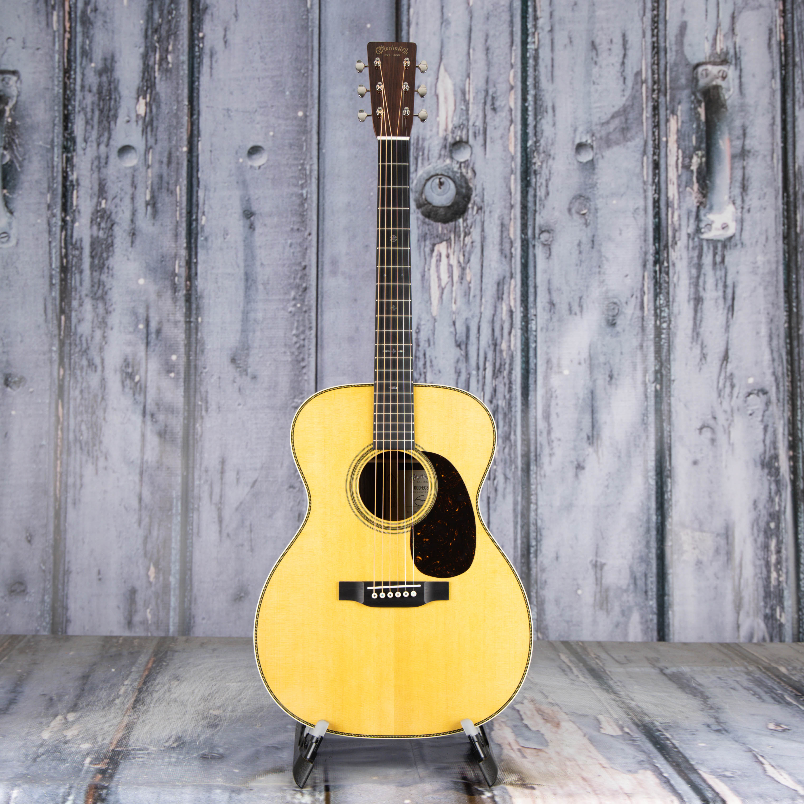 Martin 000-EC Eric Clapton 30th Anniversary Acoustic Guitar, Antique Toner, front