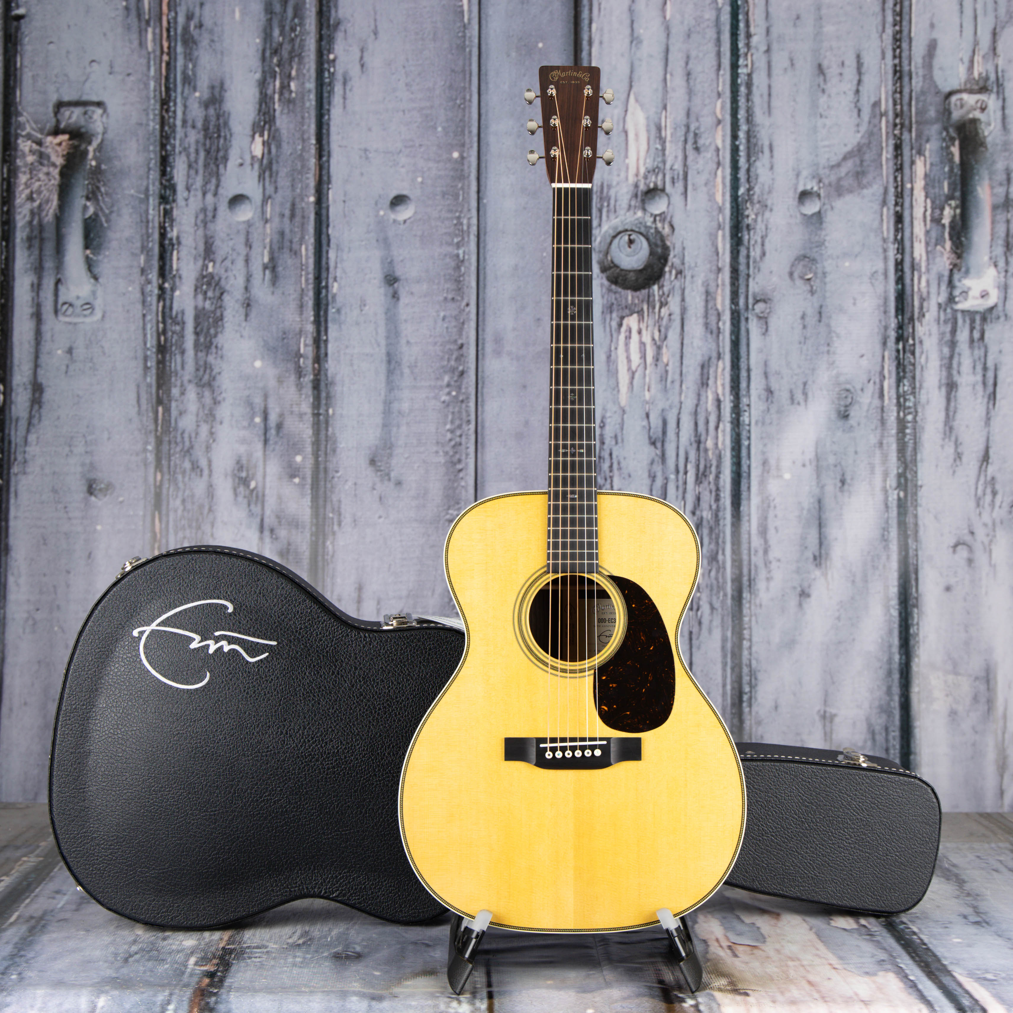 Martin 000-EC Eric Clapton 30th Anniversary Acoustic Guitar, Antique Toner, case