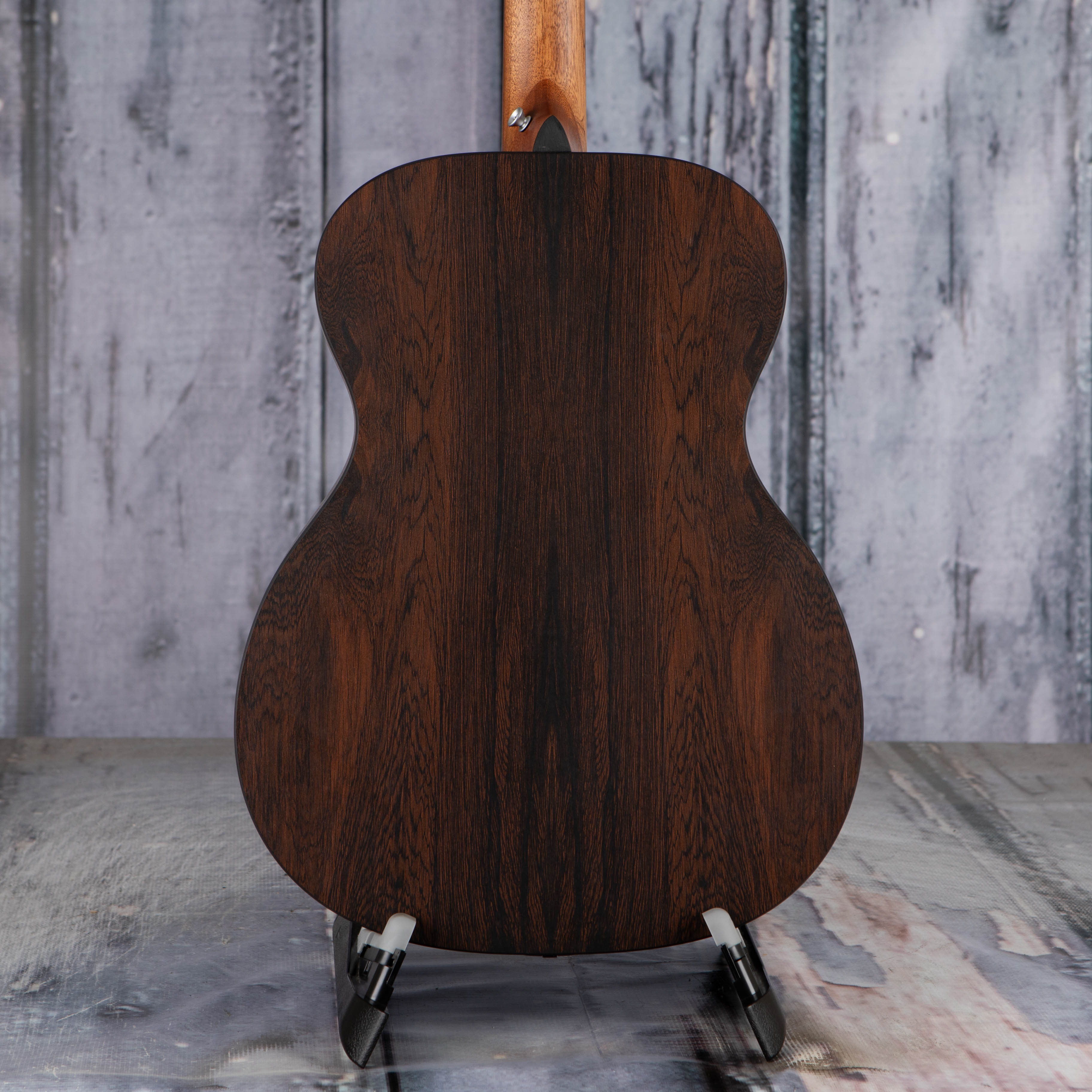 Martin 000-X2E Brazilian Acoustic/Electric Guitar, Natural, back closeup