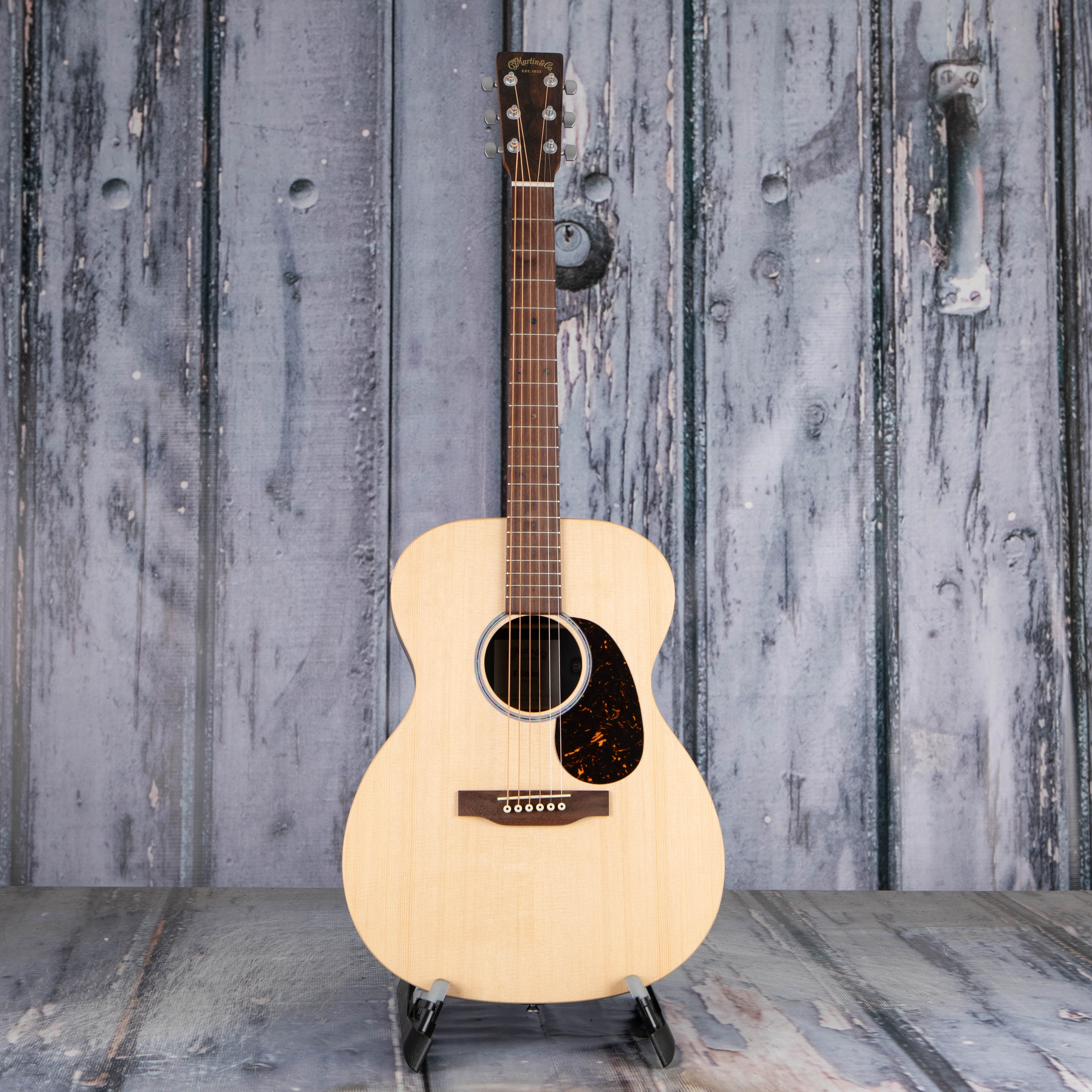 Martin 000-X2E Brazilian Acoustic/Electric Guitar, Natural, front