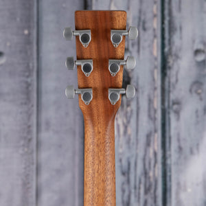 Martin 000-X2E Brazilian Acoustic/Electric Guitar, Natural, back headstock