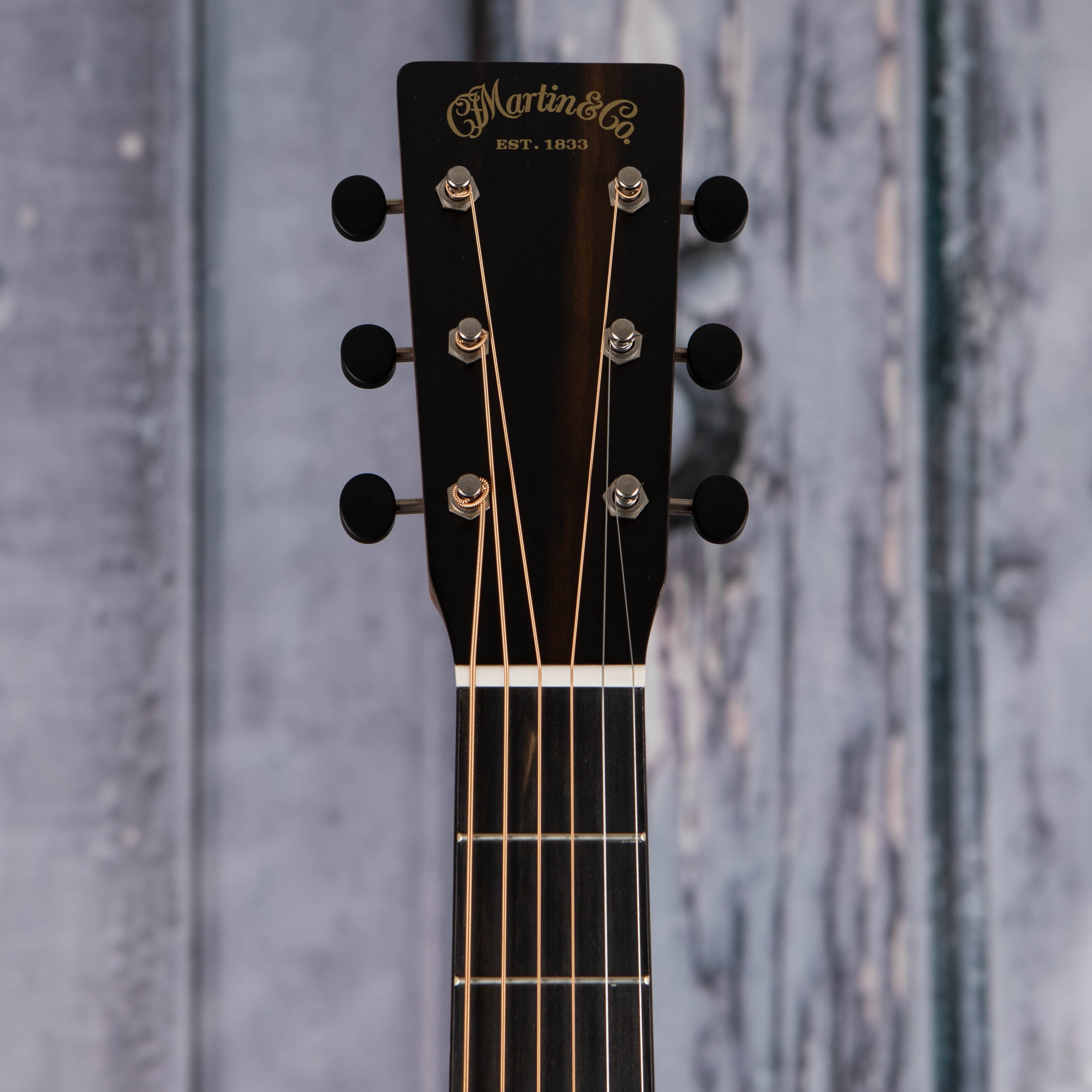 Martin CEO-7 Acoustic Guitar, Autumn Sunset Burst, front headstock