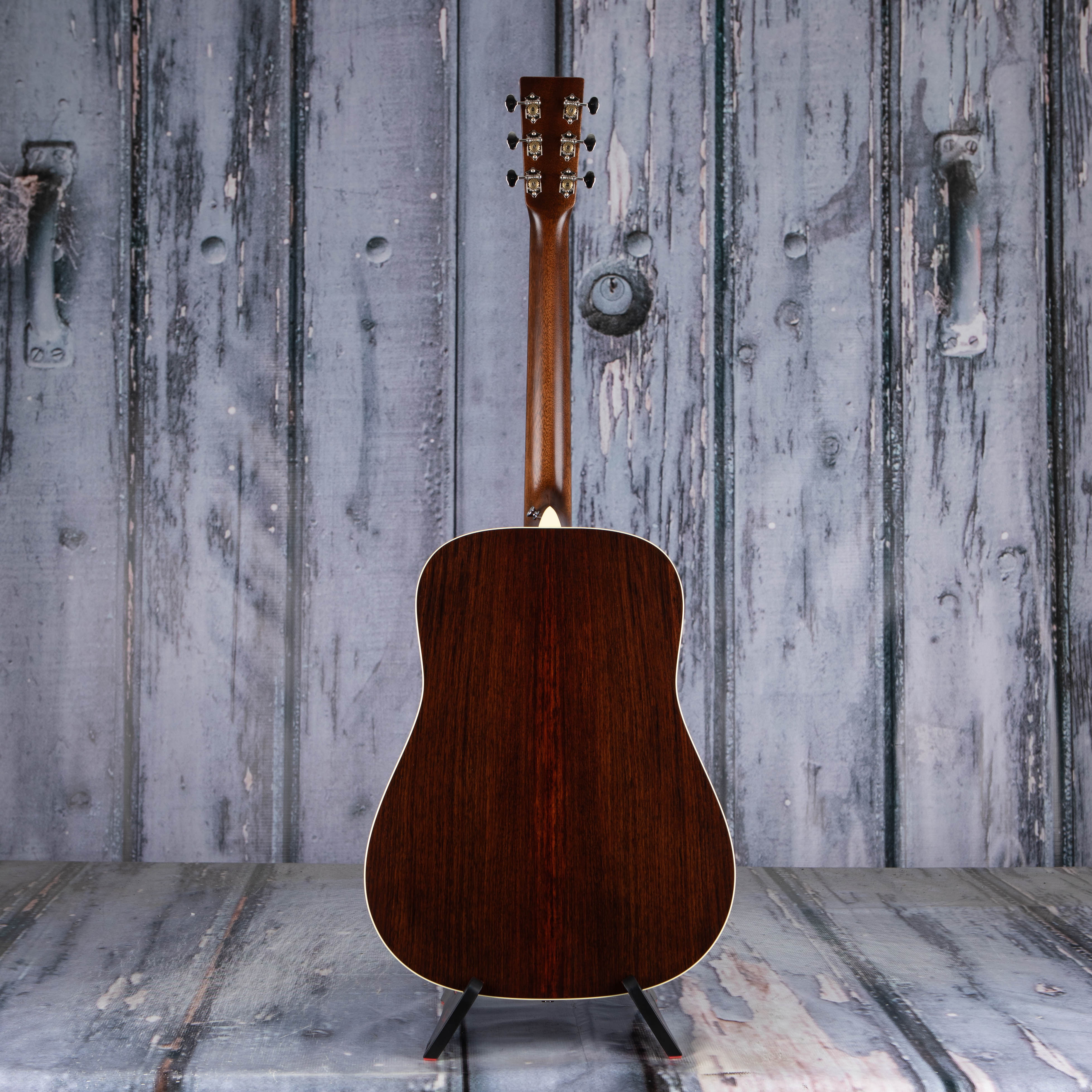 Martin D-16E Rosewood Acoustic/Electric Guitar, Natural, back