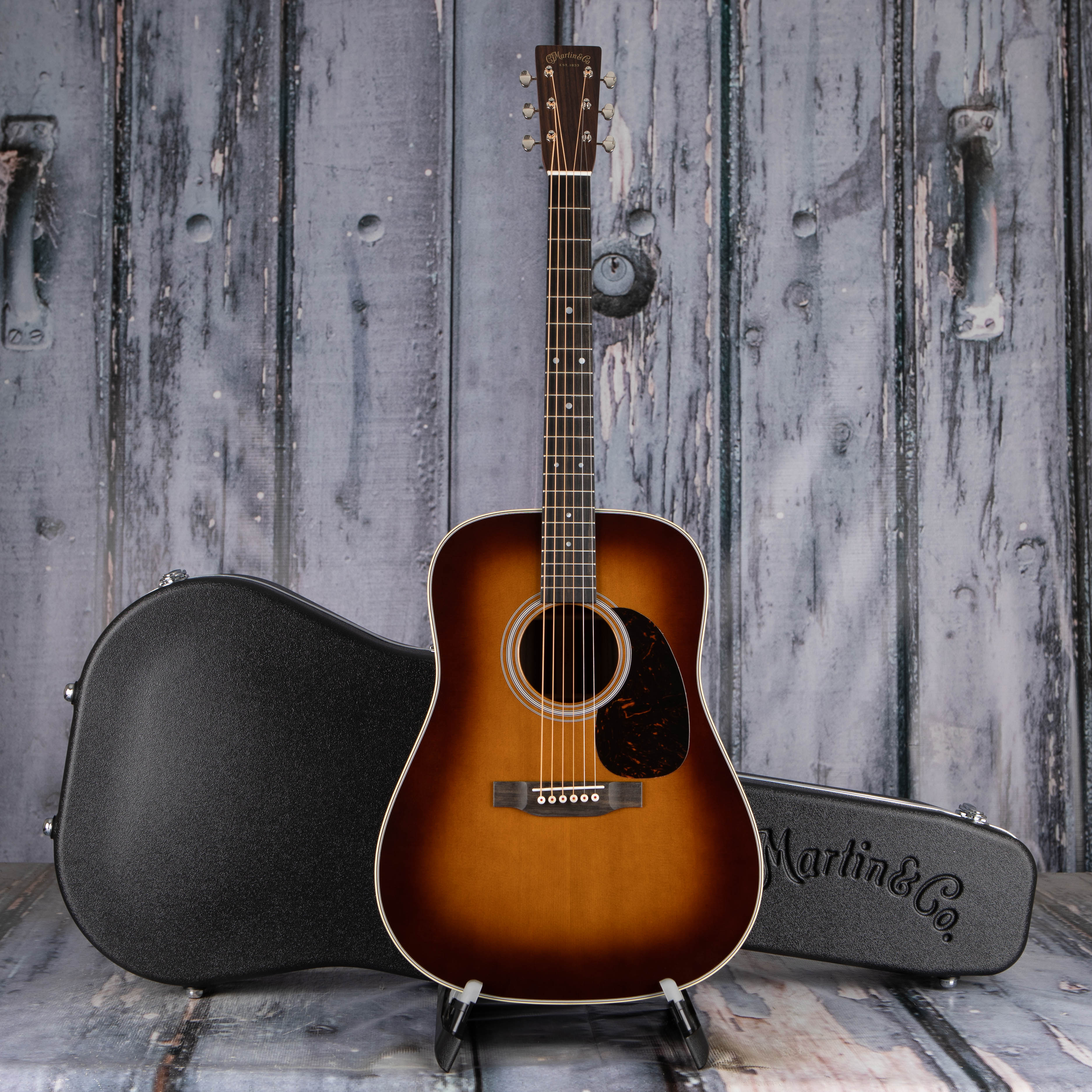 Martin D-28 Acoustic Guitar, 1933 Ambertone, case