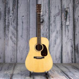 Martin D-28 Standard Acoustic Guitar, Natural, front