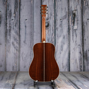 Martin D-28 Standard Acoustic Guitar, Natural, back