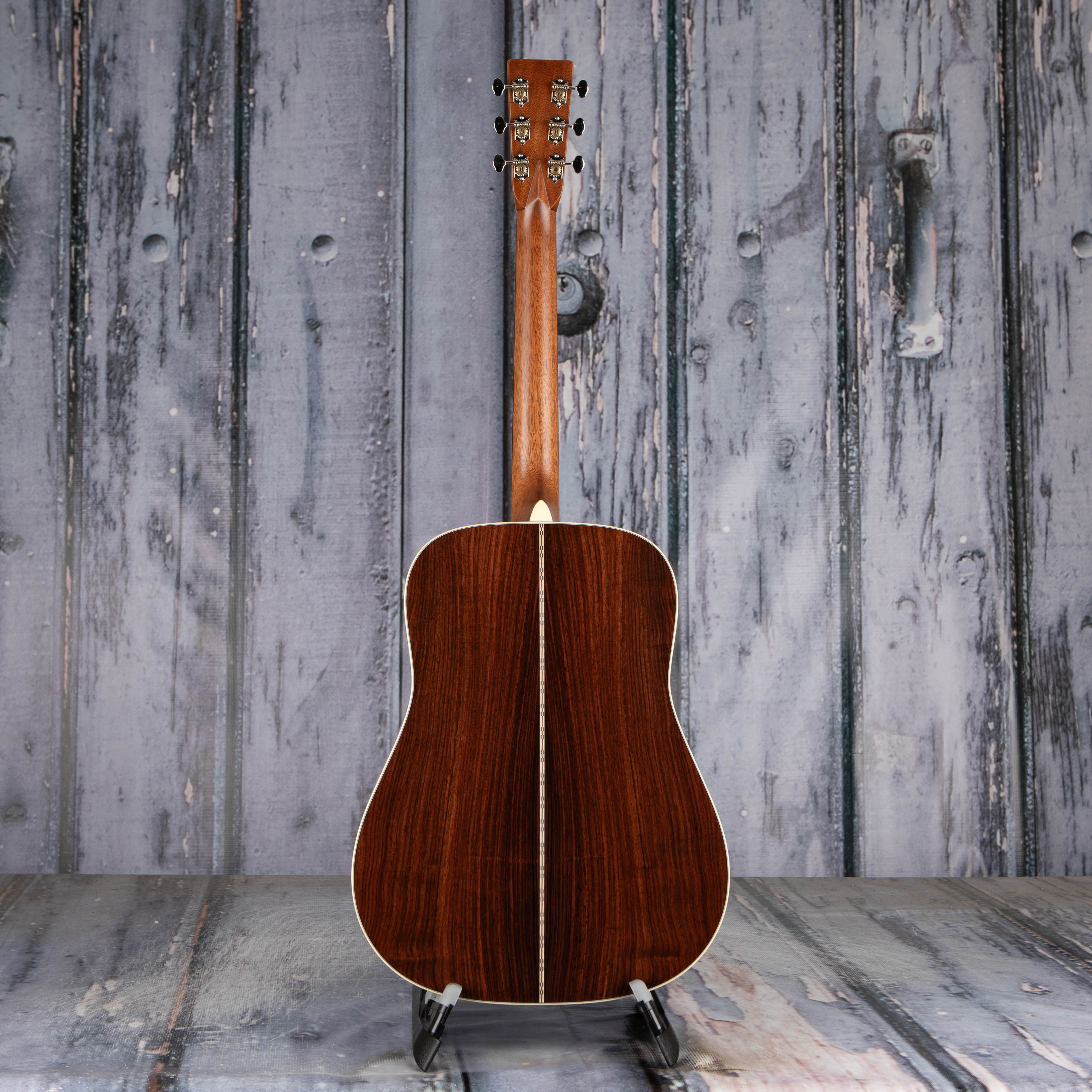 Martin D-28 Standard Acoustic Guitar, Natural, back