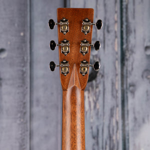 Martin D-28 Standard Acoustic Guitar, Natural, back headstock