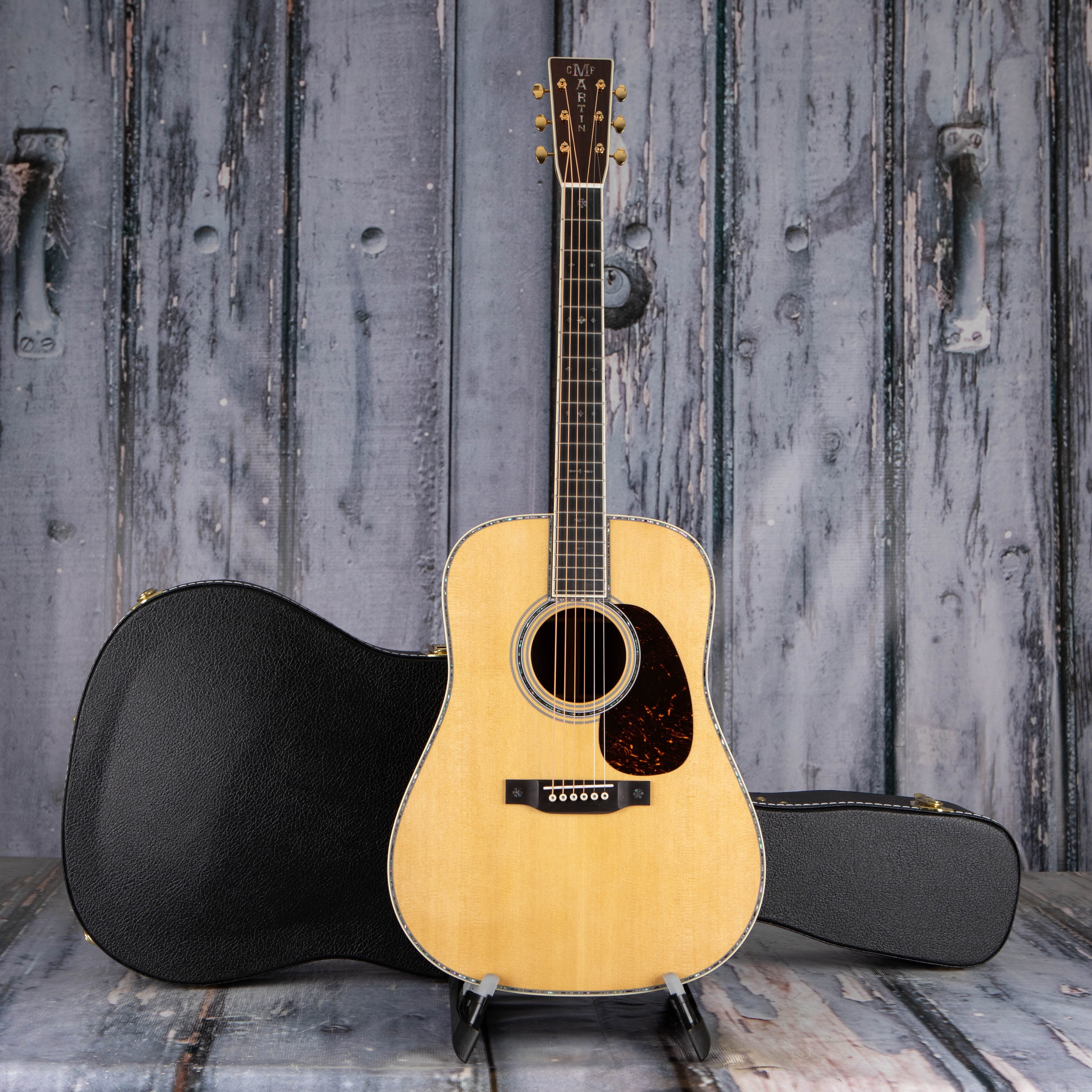 Martin D-42 Acoustic Guitar, Natural, case