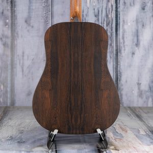 Martin D-X2E Brazilian Acoustic/Electric Guitar, Natural, back closeup