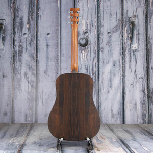 Martin D-X2E Brazilian Acoustic/Electric Guitar, Natural, back