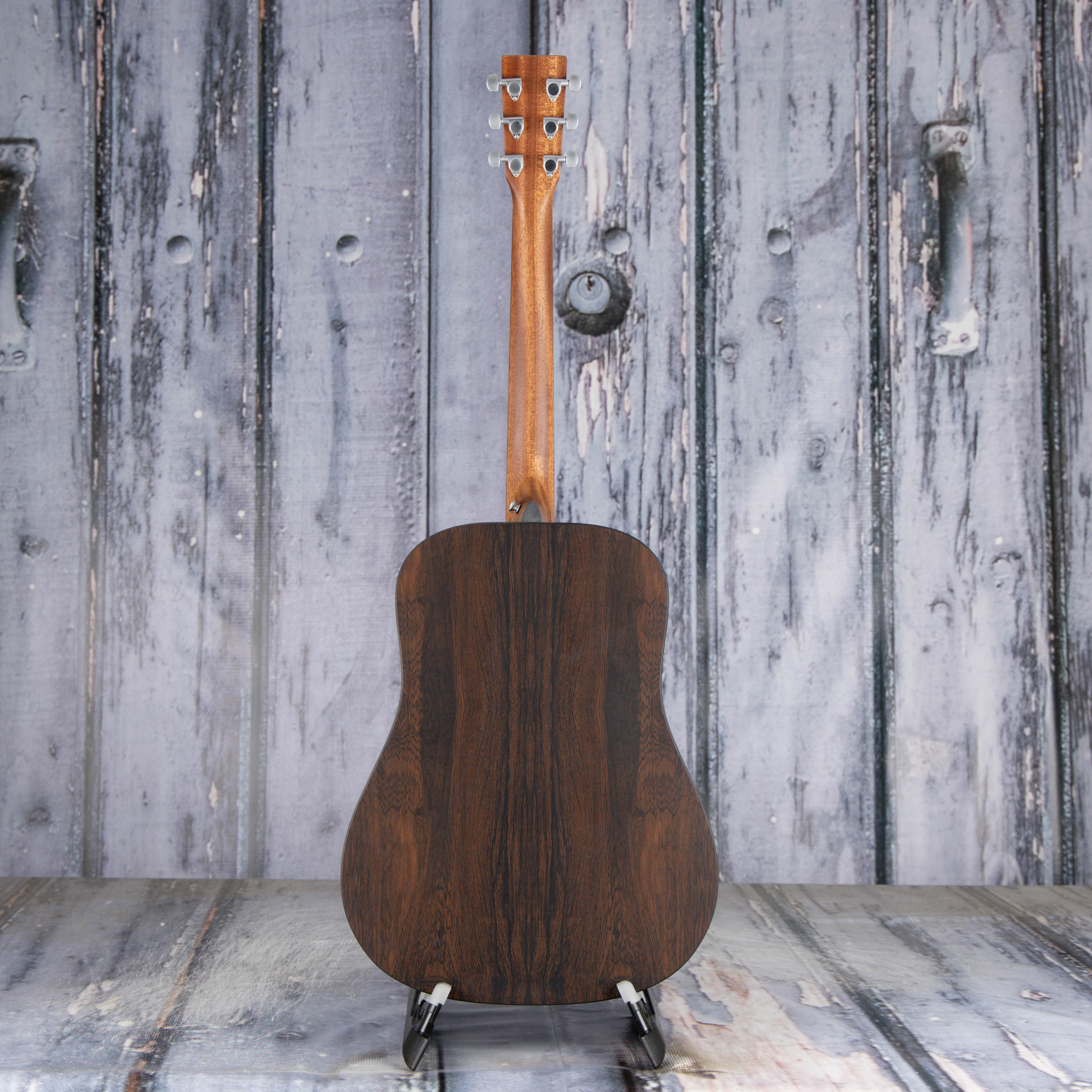 Martin D-X2E Brazilian Acoustic/Electric Guitar, Natural, back