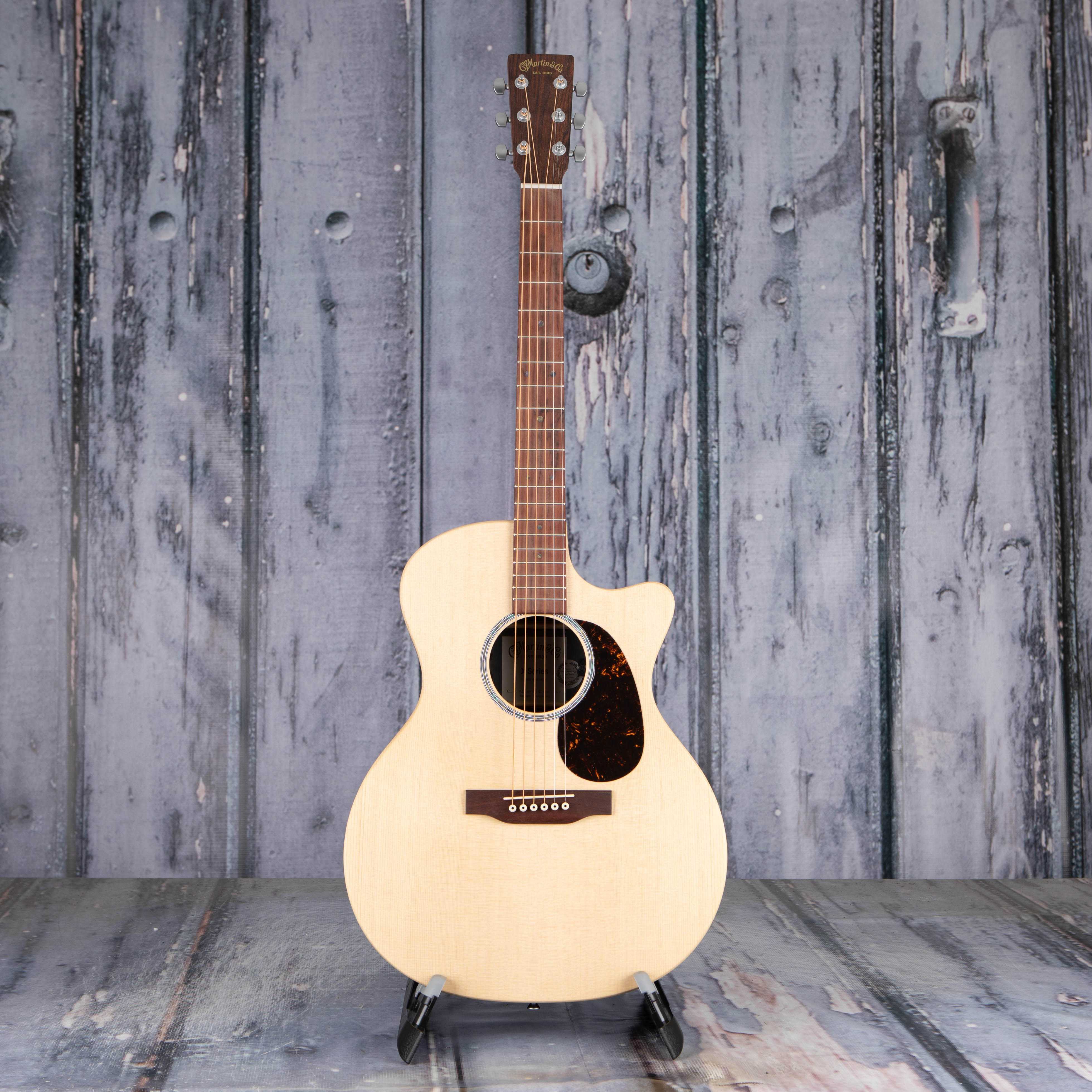 Martin GPC-X2E Acoustic/Electric Guitar, Natural, front