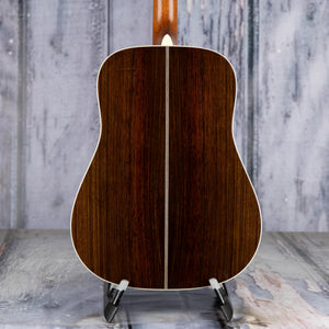 Martin HD-28 Acoustic Guitar, Natural, back closeup