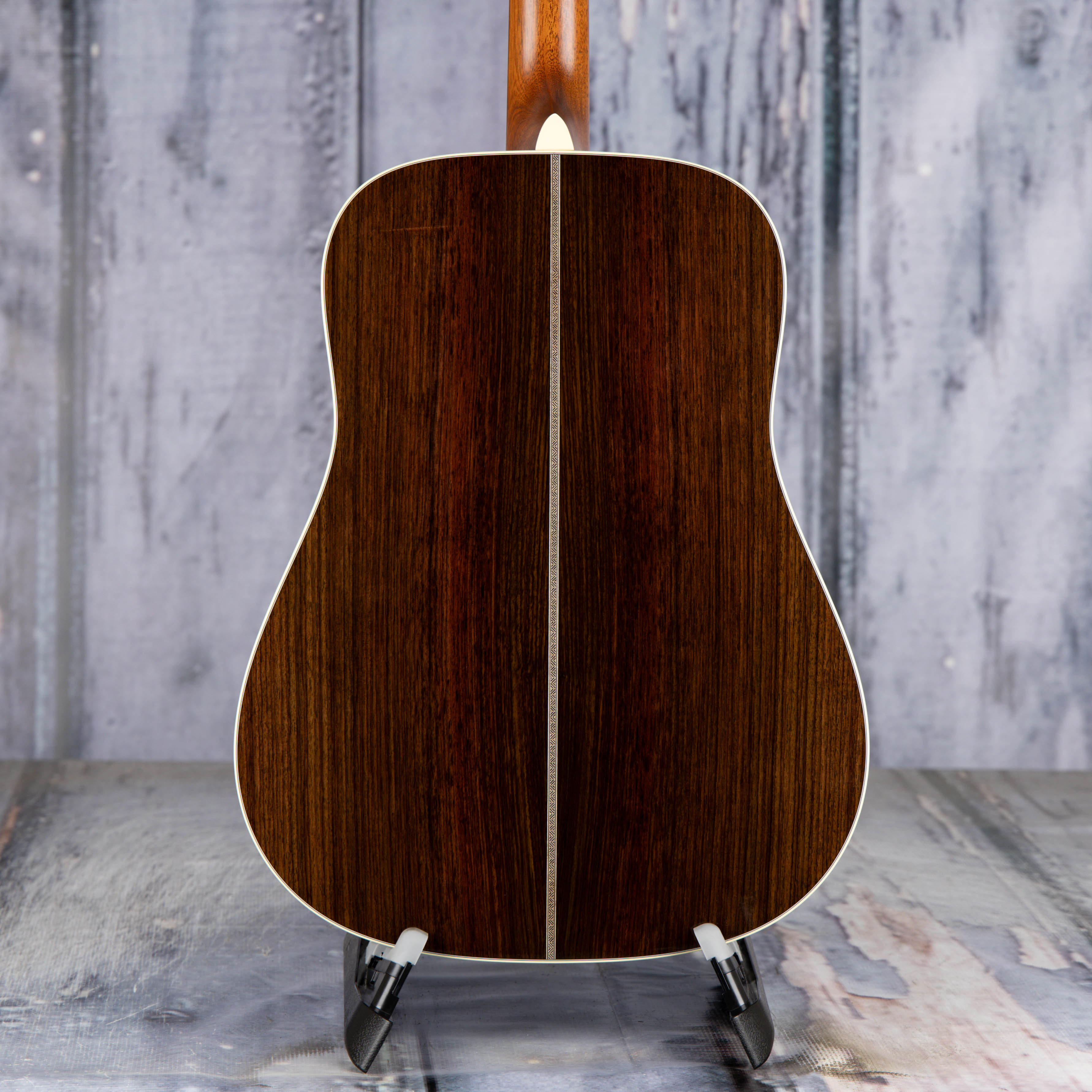 Martin HD-28 Acoustic Guitar, Natural, back closeup