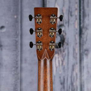 Martin HD-28 Acoustic Guitar, Natural, back headstock