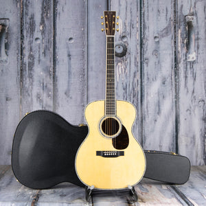 Martin OM-42 Acoustic Guitar, Natural, case