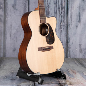 Martin OMC-10E Special Acoustic/Electric Guitar, Natural, angle