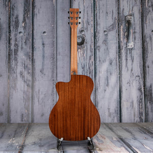 Martin OMC-10E Special Acoustic/Electric Guitar, Natural, back