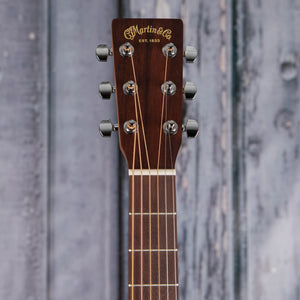 Martin OMC-10E Special Acoustic/Electric Guitar, Natural, front headstock