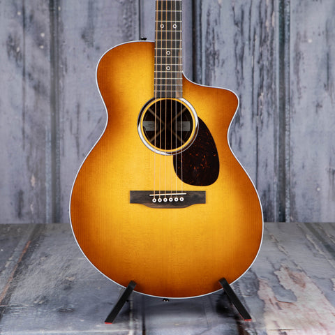 Martin SC-13E Acoustic/Electric Guitar, Special Burst, front closeup