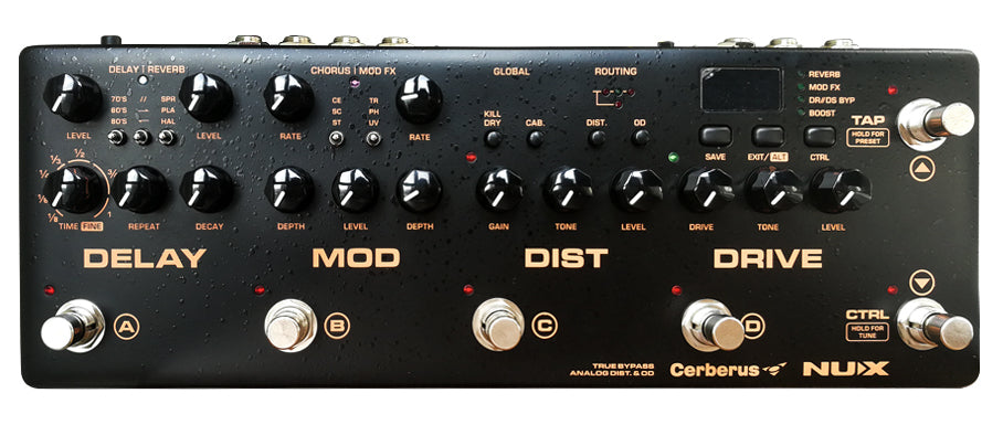 Used Nux Cerberus Integrated Effects & Controller Pedal