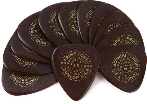 Used Dunlop Primetone Standard Smooth Guitar Picks, 1.5mm, 12-Pack