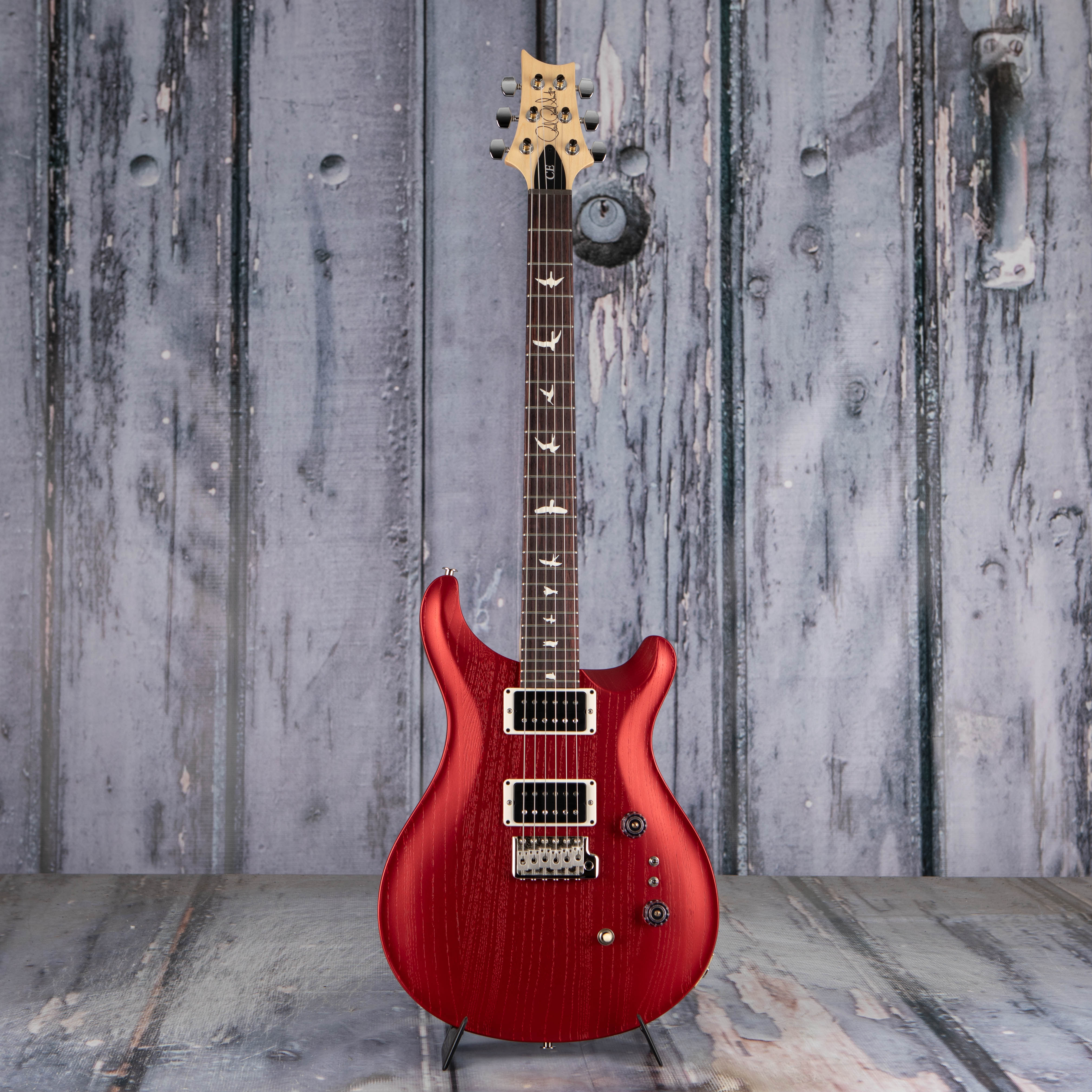 Paul Reed Smith CE 24-08 Swamp Ash Limited Edition Electric Guitar, Red Apple Metallic, front