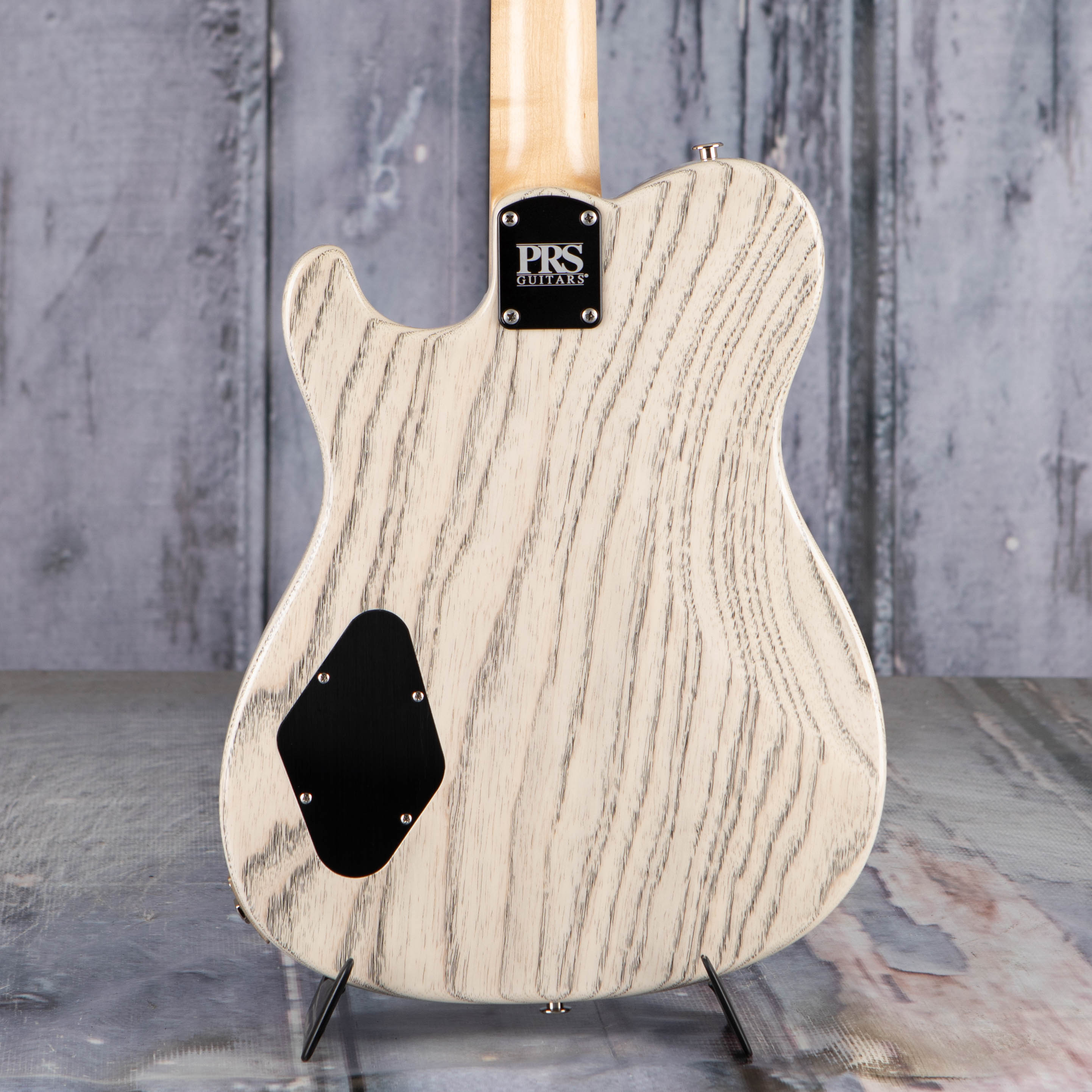 Paul Reed Smith NF 53 Electric Guitar, White Doghair, back closeup