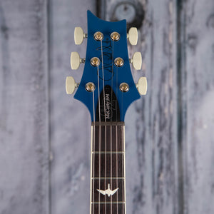 Paul Reed Smith S2 McCarty Thinline Standard Electric Guitar, Space Blue, front headstock