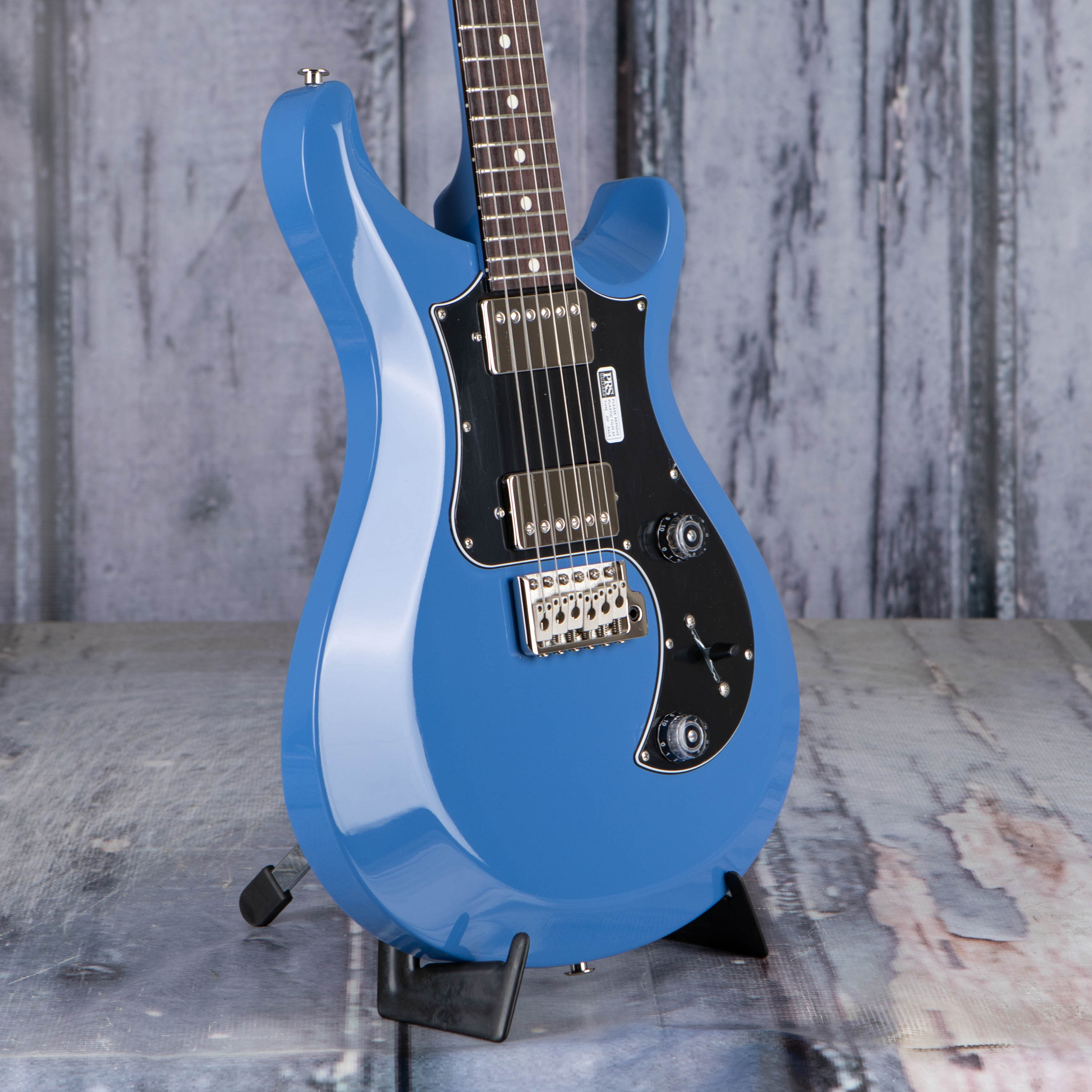 Paul Reed Smith S2 Standard 24 Electric Guitar, Mahi Blue, angle