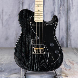 Paul Reed Smith SE NF 53 Electric Guitar, Black Doghair, front closeup