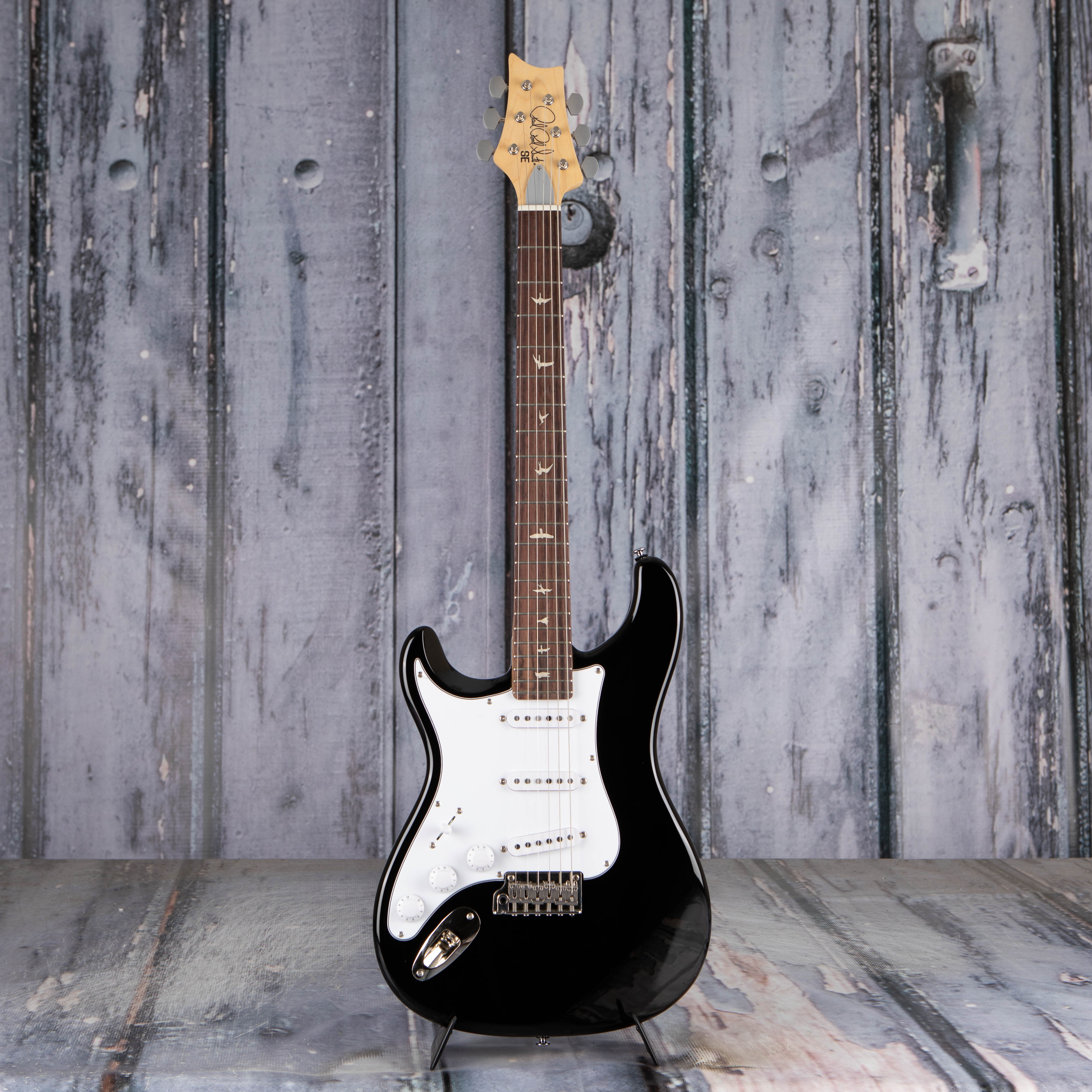 Paul Reed Smith SE Silver Sky Left-Handed Electric Guitar, Piano Black, front