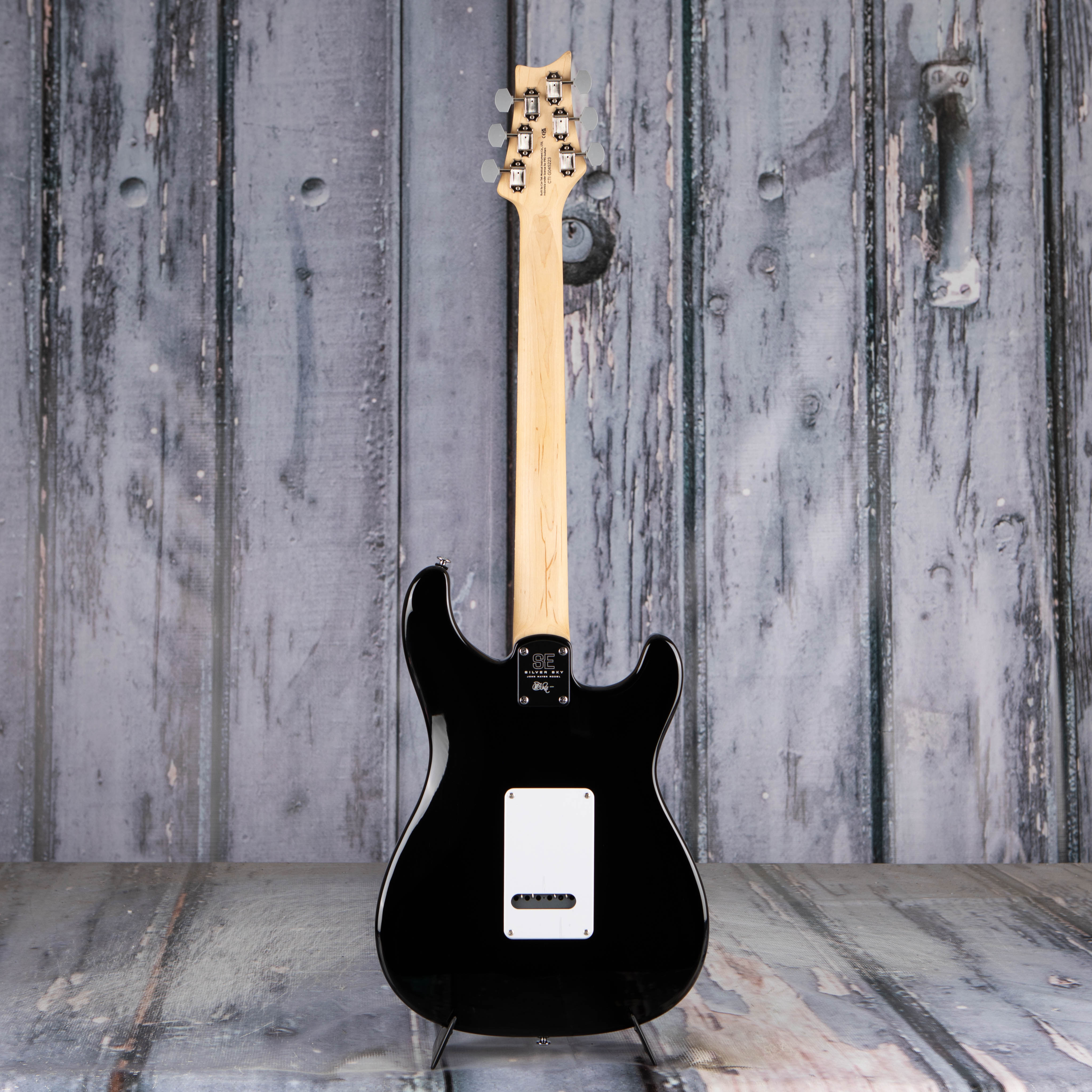 Paul Reed Smith SE Silver Sky Left-Handed Electric Guitar, Piano Black, back