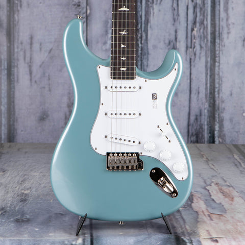 Paul Reed Smith Silver Sky Electric Guitar, Rosewood Fingerboard, Polar Blue, front closeup