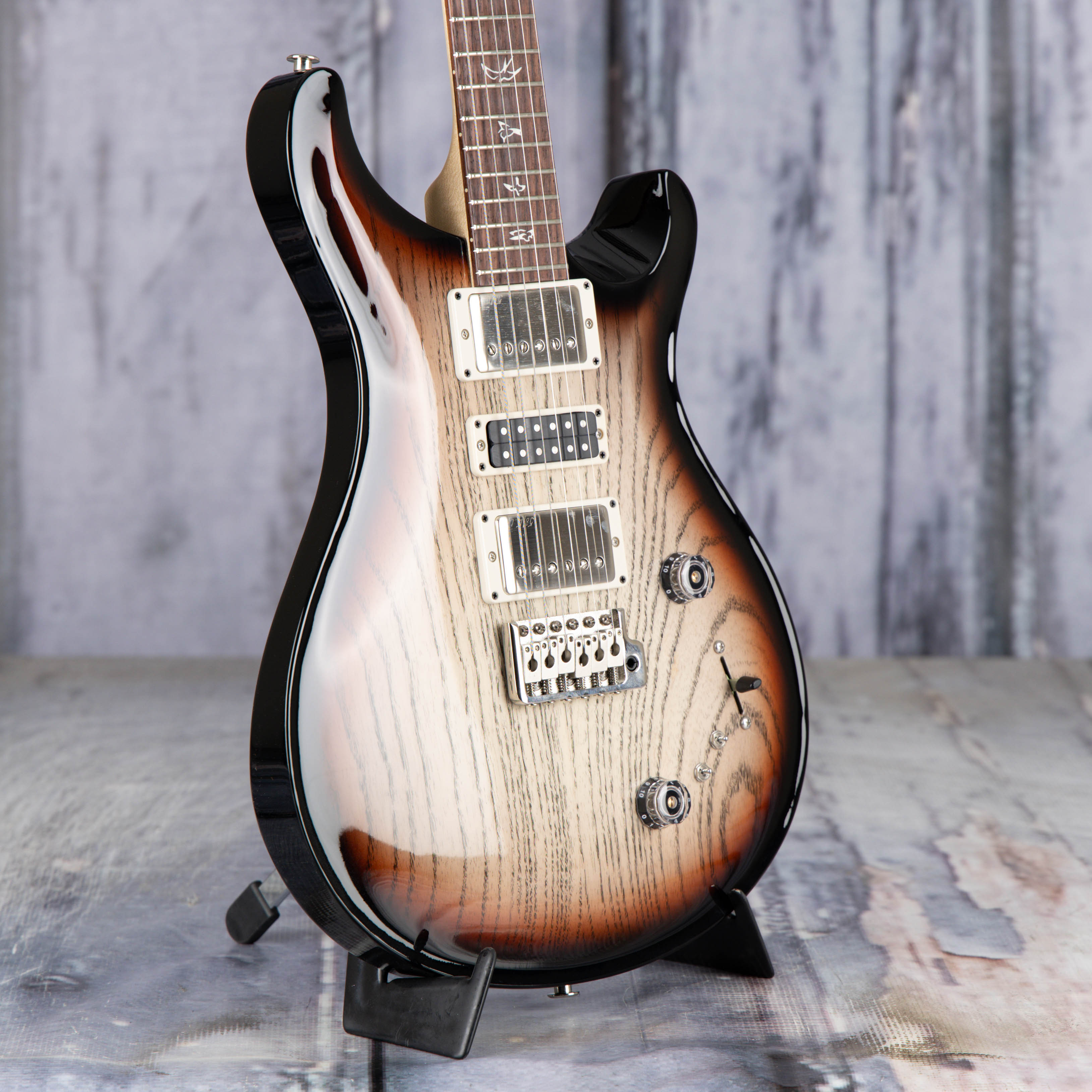 Paul Reed Smith Swamp Ash Special Electric Guitar, Jasper Smokeburst, angle
